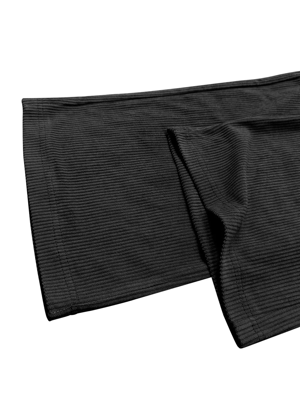 Women's Drawstring Waist Corduroy Straight Leg Casual Pants, Fashion Retro Style Sweatpants For Spring/Autumn