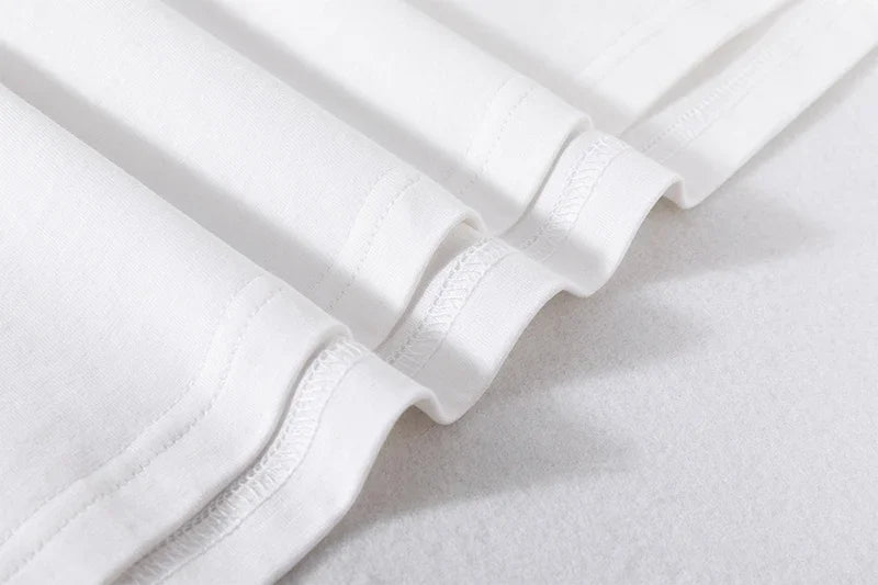 Men's and Women's Cotton T-Shirts Custom Prints Loose Casual Wear Fashion Customize Your Logo Pattern Short Sleeve Camisole Vest