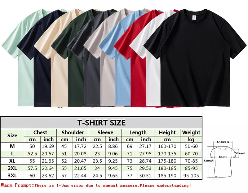 Men's and Women's Cotton T-Shirts Custom Prints Loose Casual Wear Fashion Customize Your Logo Pattern Short Sleeve Camisole Vest