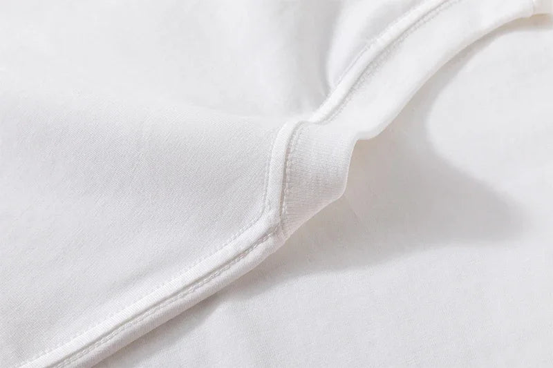 Men's and Women's Cotton T-Shirts Custom Prints Loose Casual Wear Fashion Customize Your Logo Pattern Short Sleeve Camisole Vest