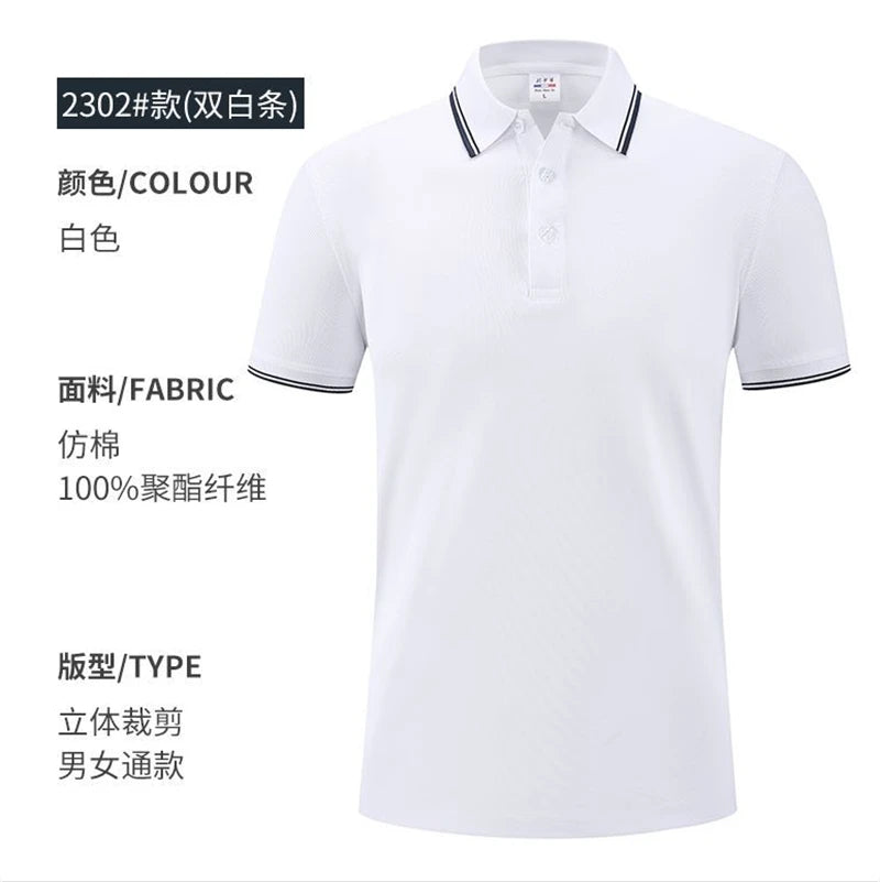 2025 New Men's Business Casual Short Sleeved Shirt Solid Color Polo Shirt Fashionable Breathable Comfortable Versatile Top