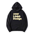 Custom Hoodies DIY Text Logo Image Print High Quality Hoodie Customized Sport Casual Sweatshirt Personalized Christmas Gift