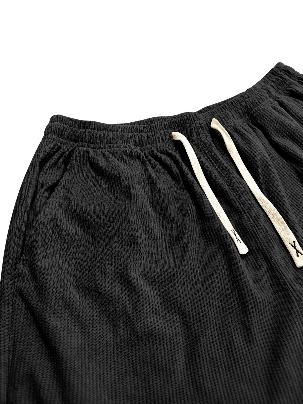 Women's Drawstring Waist Corduroy Straight Leg Casual Pants, Fashion Retro Style Sweatpants For Spring/Autumn