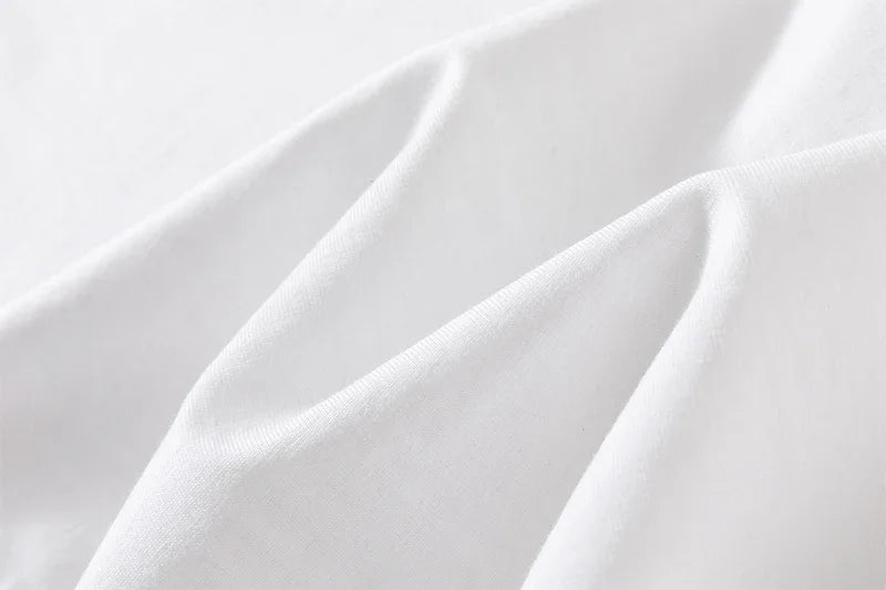 Men's and Women's Cotton T-Shirts Custom Prints Loose Casual Wear Fashion Customize Your Logo Pattern Short Sleeve Camisole Vest